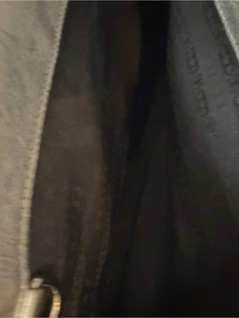 Celine Metallic Silver Pebbled Leather Boogie Tote - Picture 13 of 16